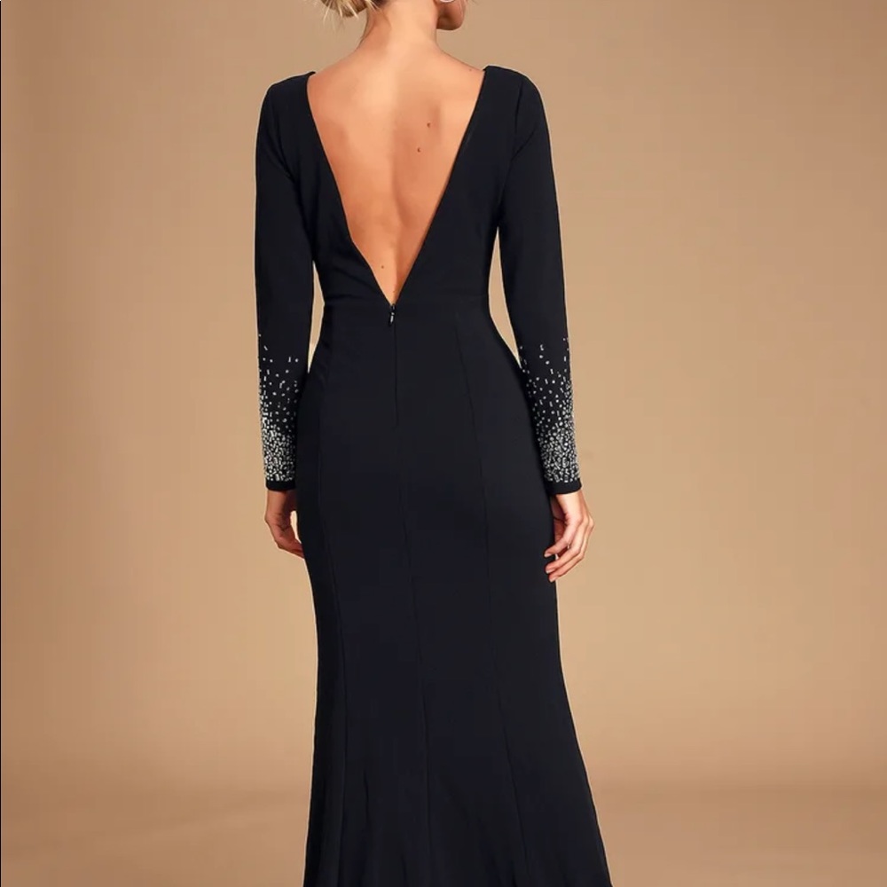 Backless Maxi Gown